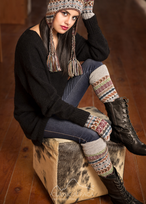 Ilave Alpaca leg Warmer Ilave Alpaca leg Warmer