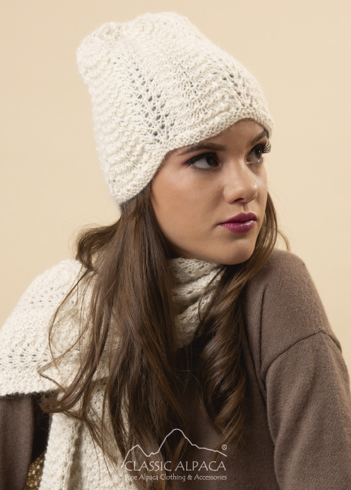 Justin Scallop Lace Alpaca Hat Justin Scallop Lace Alpaca Hat