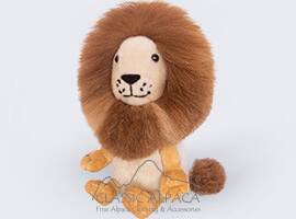 Baby Alpaca Fur-Lion Ornament 18"