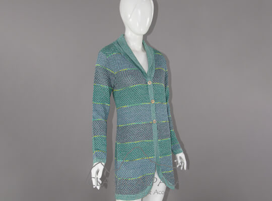 Greenery Alpaca Cardigan