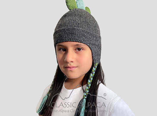 Alpaca Kids - Jurassic Alpaca Hat With Ear Flaps