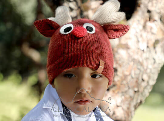 Alpaca Kids - Reindeer Alpaca Hat