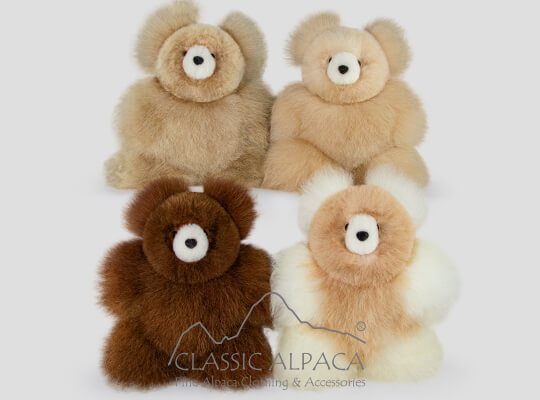 Baby Alpaca Fur-Teddy Bear 10 inches