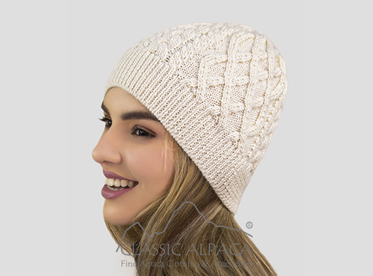 Clara Cable Alpaca Hat
