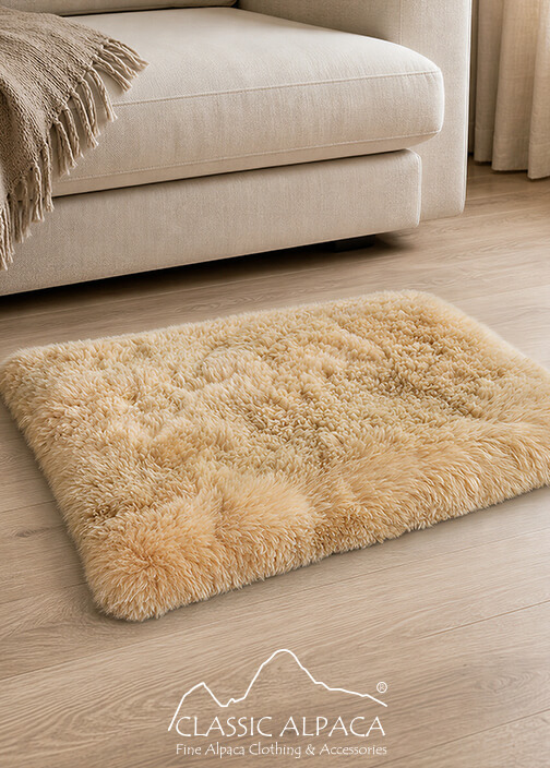 Baby Alpaca Fur Rug