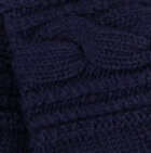 Dk. Navy Ginevra Royal Alpaca Gloves