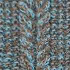 Alpaca Cable Fingerless Gloves