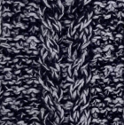 Alpaca Cable Fingerless Gloves